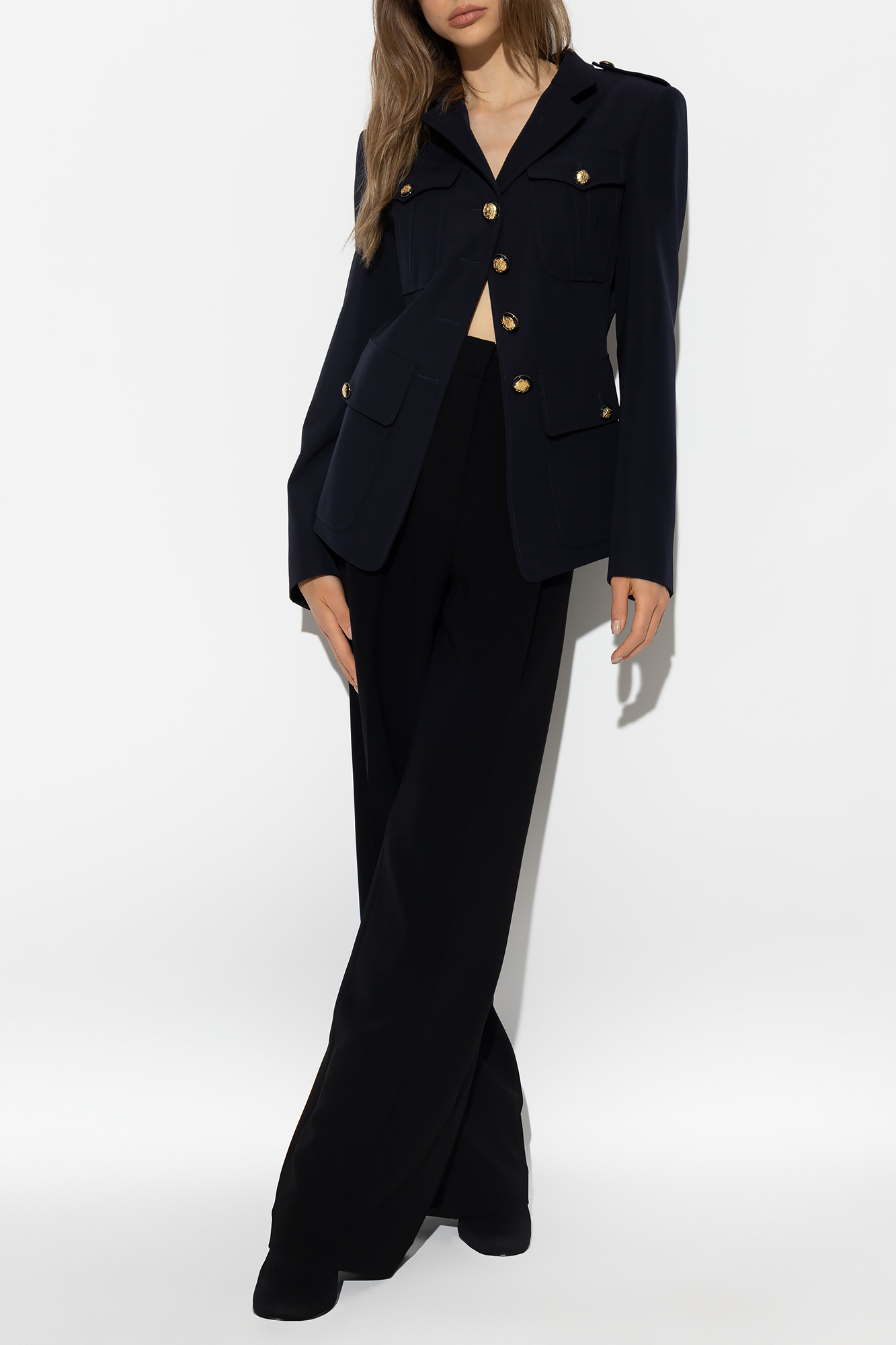 Navy blue Wool blazer Alexander McQueen - Alexander McQueen